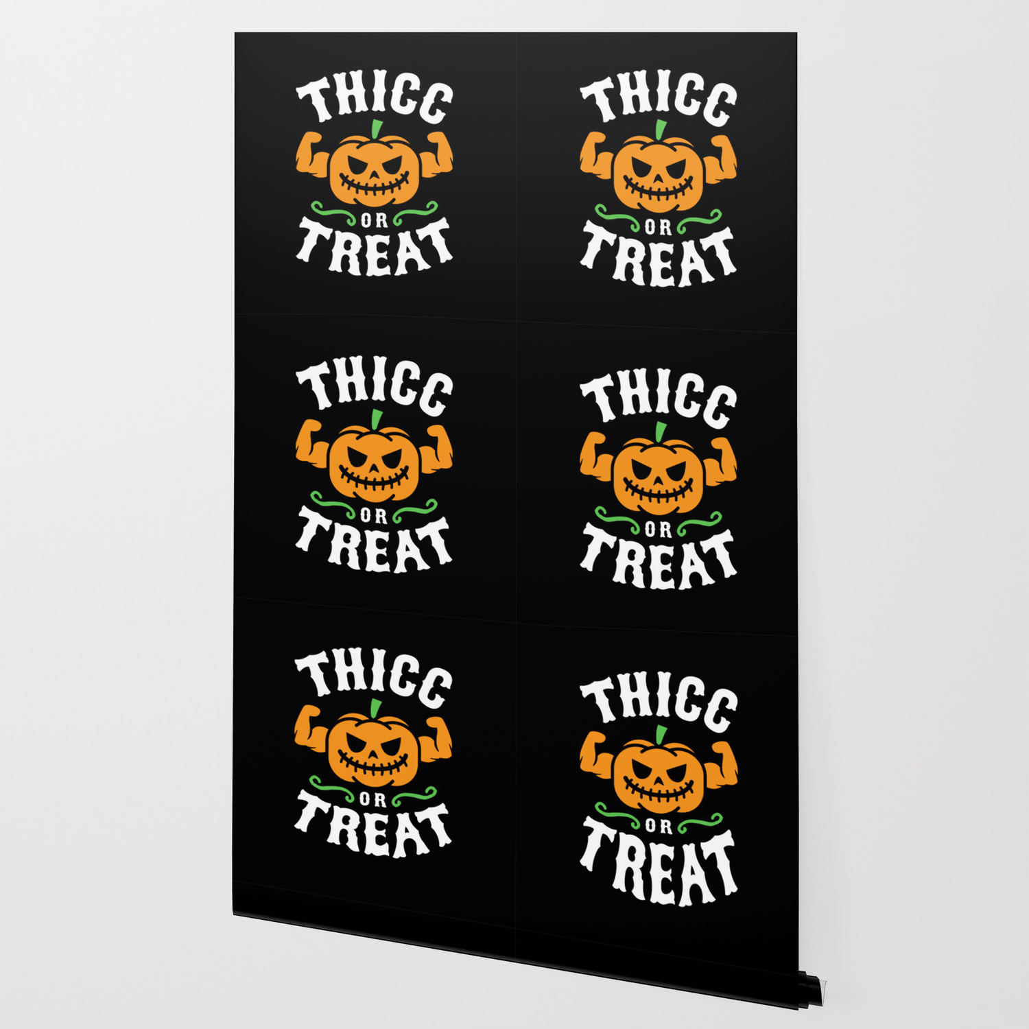 Thicc Or Treat Wallpaper By Brogressproject Society6
