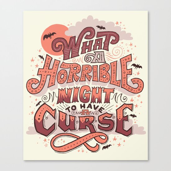 Curse Canvas Print