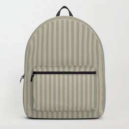 Grey olive stripes . Backpack