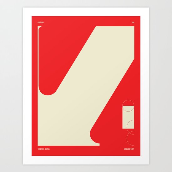 Viena — City Series Art Print