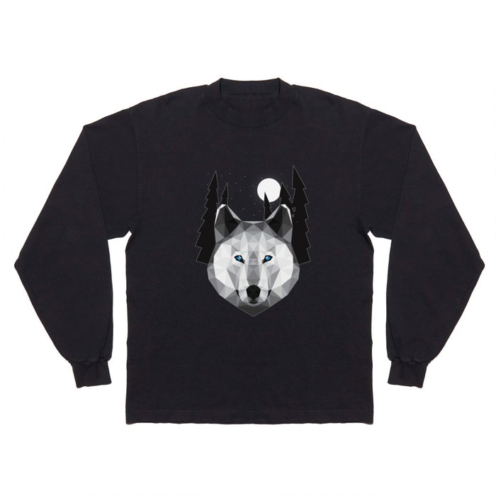 The Tundra Wolf Long Sleeve T Shirt