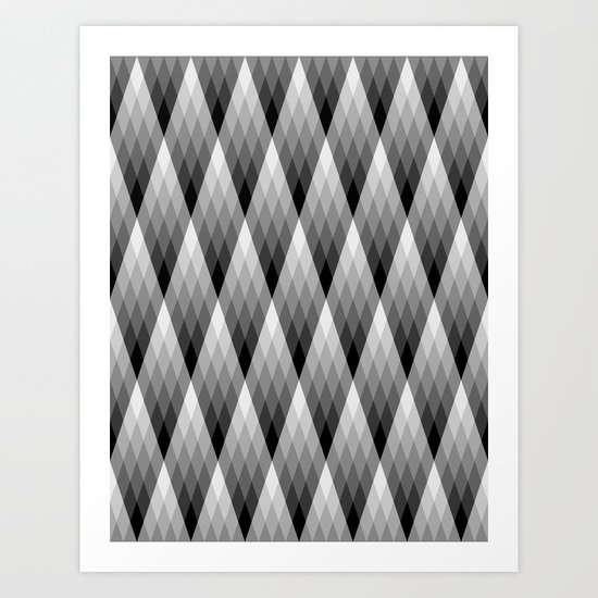 Silvery Art Print
