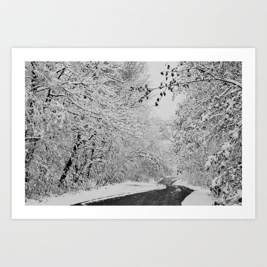 Winter Art Print