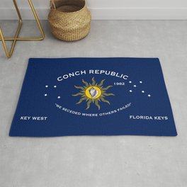 Conch Republic Flag Rug