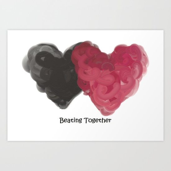 Beating Together Art Print