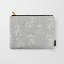 Delicate Jellyfish Pattern Illustration Carry-All Pouch