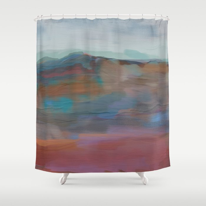 Painted Desert Shower Curtain