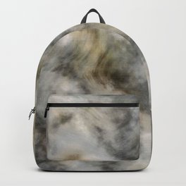 Gray and Gold Dust Storm Backpack | Digital, Graphicdesign 