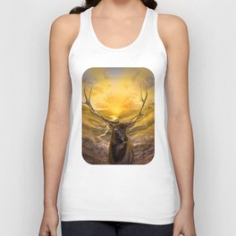 Rise with the Sun Colour Version Unisex Tank Top