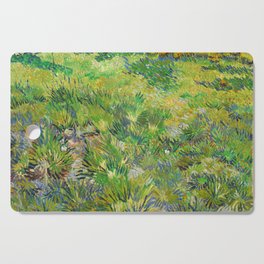 Vincent van Gogh "Long Grass with Butterflies" Cutting Board