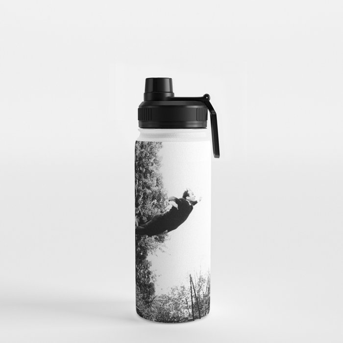 Leap Into The Void 1960 Water Bottle
