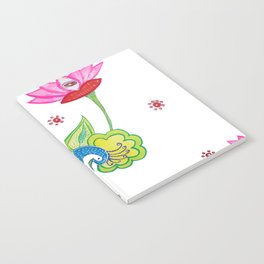 Lotus Peacock Notebook