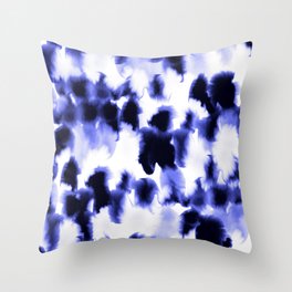 Kindred Spirits Blue Throw Pillow