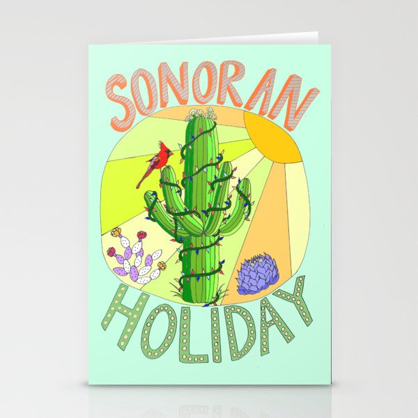 Sonoran Holiday Stationery Cards