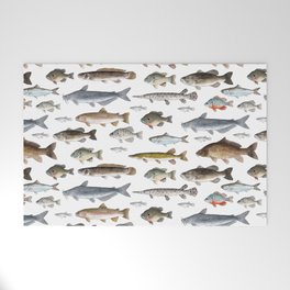 A Few Freshwater Fish Welcome Mat
