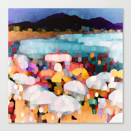 Bathing Pleasure Canvas Print
