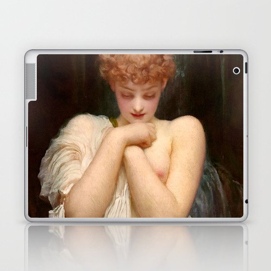 Frederic Leighton "Crenaia, the Nymph of the Dargle" Laptop & iPad Skin