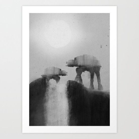 Big Walker Is Watching You Art Print