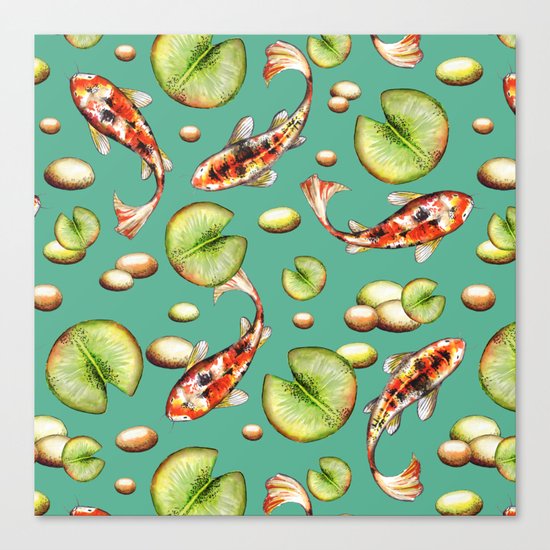 Koi Canvas Print