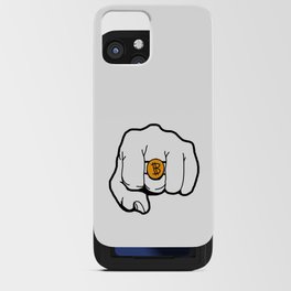 The Bitcoin Fist iPhone Card Case