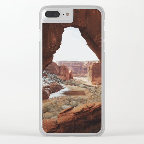 Window Rock Clear iPhone Case