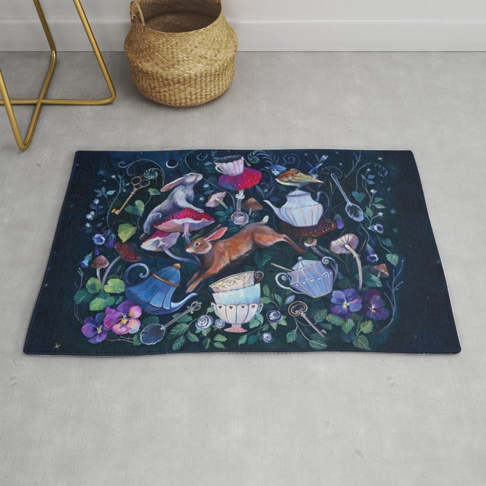 Wonderland Tea Party Rug