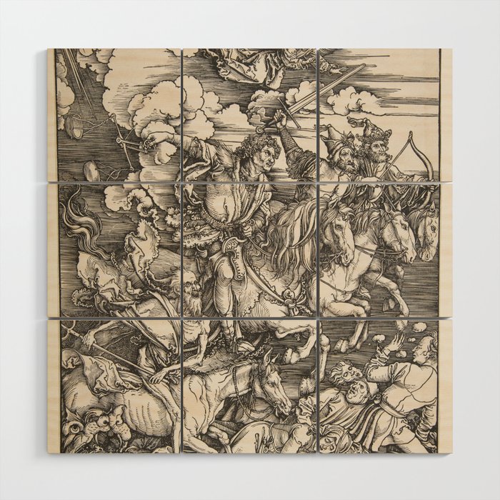 The Four Horsemen, from "The Apocalypse" Wood Wall Art