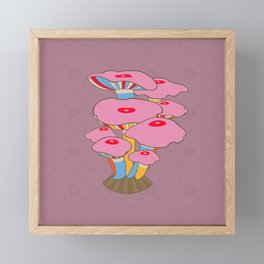 A Groovy Time in the forest_The Miller Framed Mini Art Print