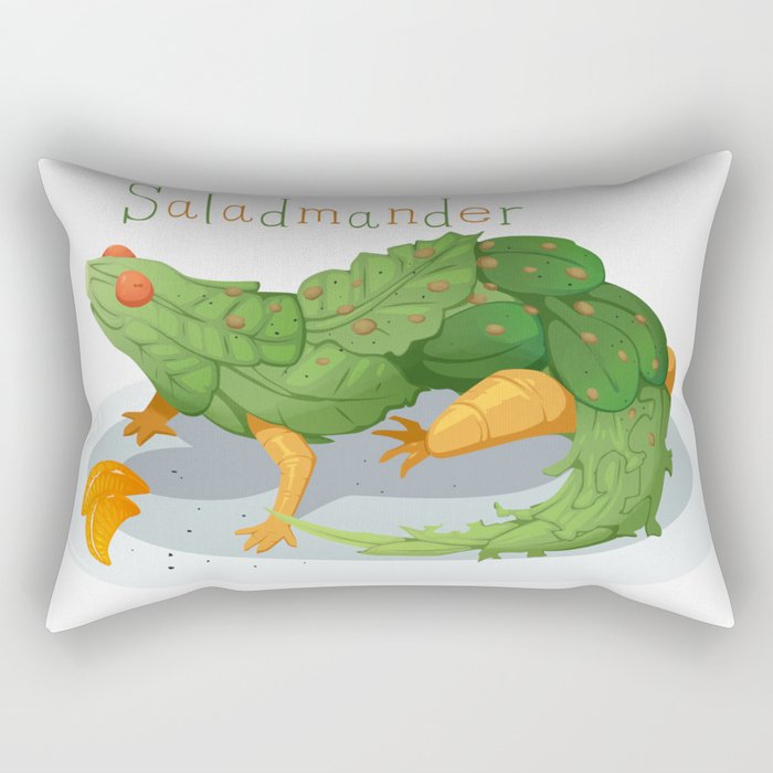 Saladmander Rectangular Pillow