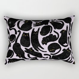 Cat Pattern Rectangular Pillow