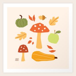 Autumn vibes Art Print