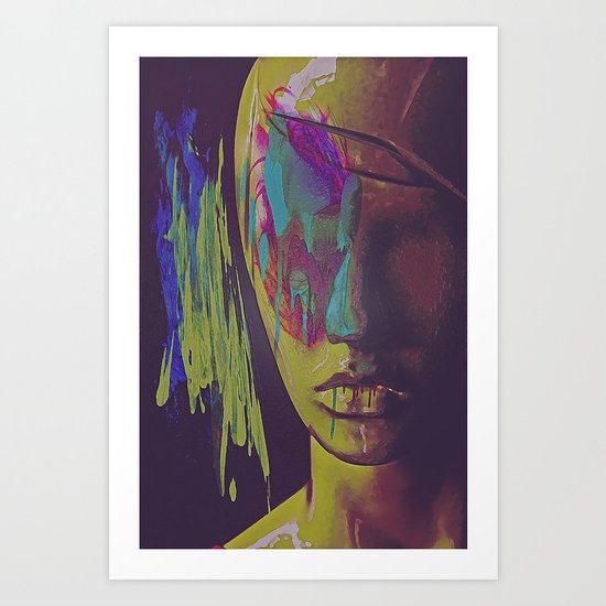 Judgement Figurative Abstract Art Print