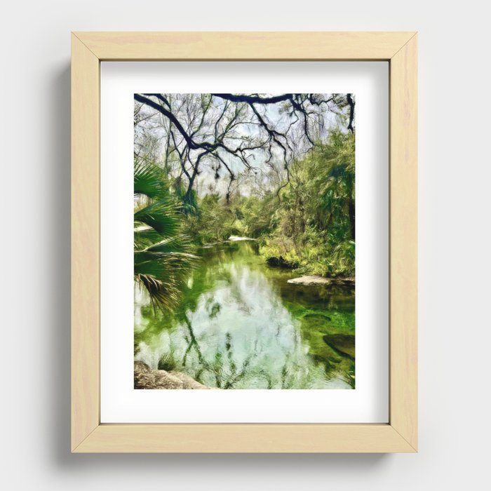 The Tropical Paradise Recessed Framed Print