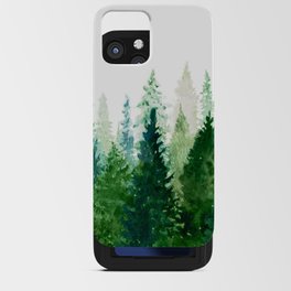 Pine Trees 2 iPhone Card Case