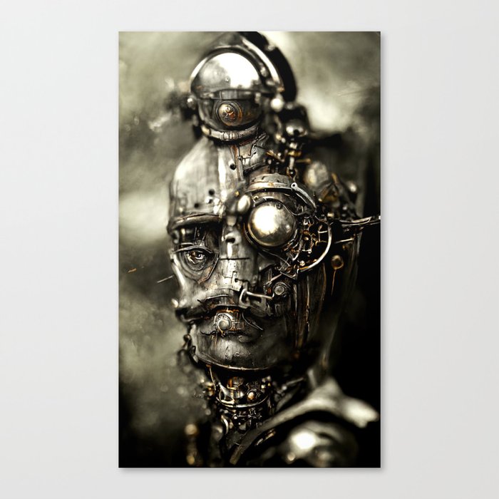 Robo-Sapiens Canvas Print