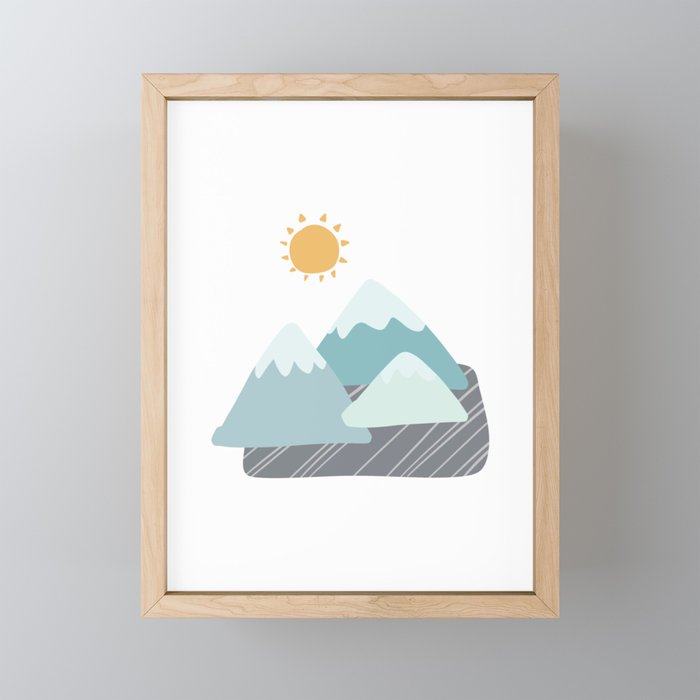 Nevada Framed Mini Art Print