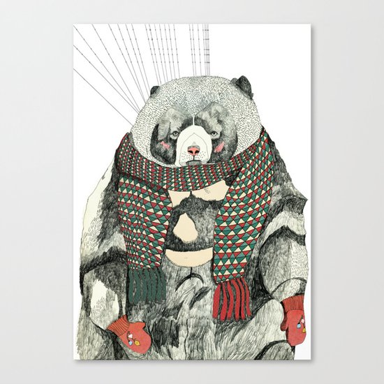 Woolly Bear Canvas Print