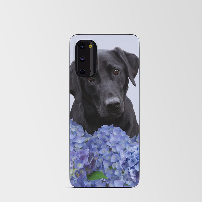 Black Labrador Dog -  Android Card Case