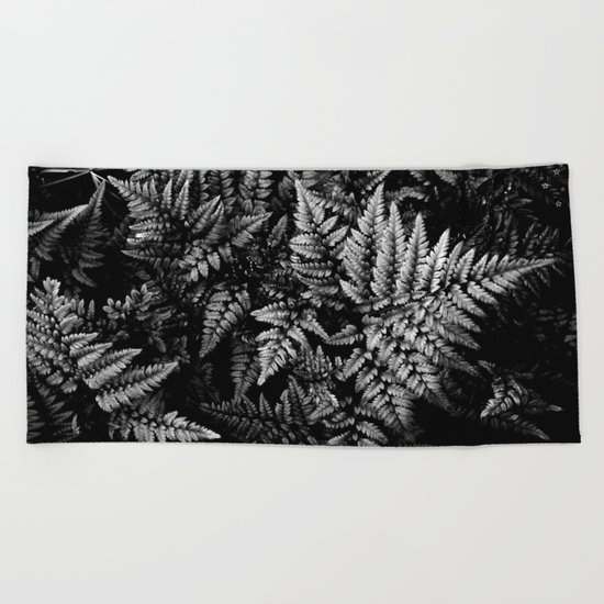 Forest Ferns Beach Towel