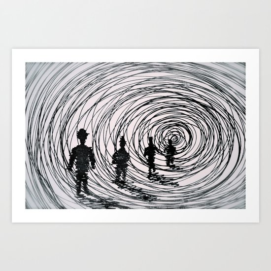 take me with you Art Print