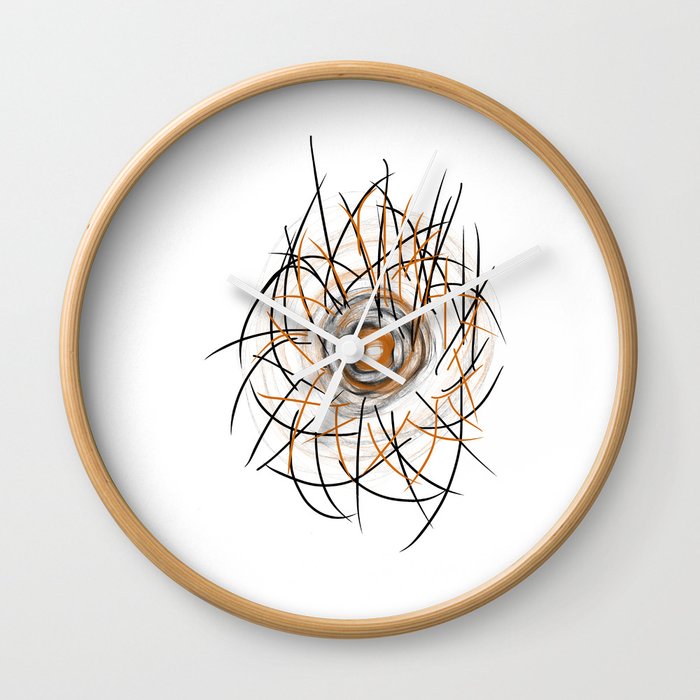 Helios the severe and the sweet Wall Clock