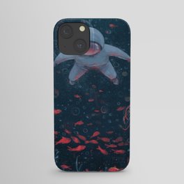Floating in Space iPhone Case