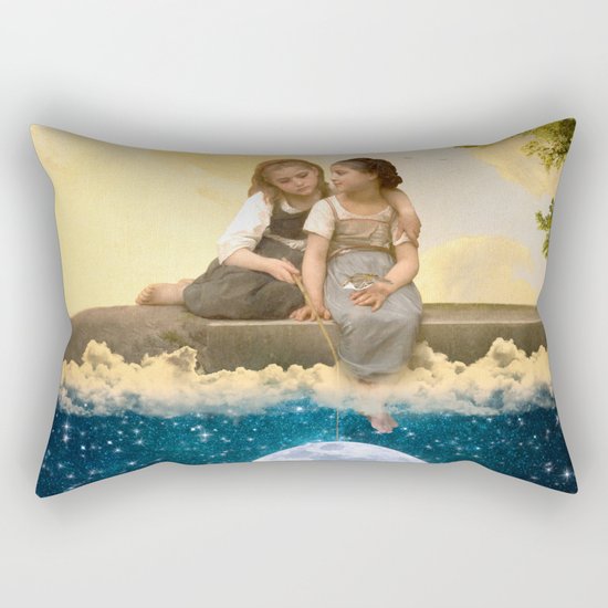 Catching Stars Rectangular Pillow