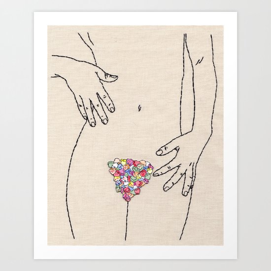 Be Mine Art Print