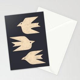 Doves In Flight Stationery Card