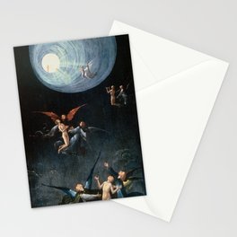 Ascent of the Blessed Painting Hieronymus Bosch Stationery Card
