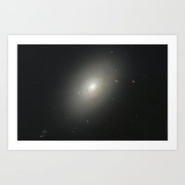 Hubble Space Telescope - Elliptical galaxy NGC 4150 Art Print | Telescope, Blackhole, Nightsky, Star, Galaxy, Supernova, Astrophysics, Stellar, Cosmos, Hubble 