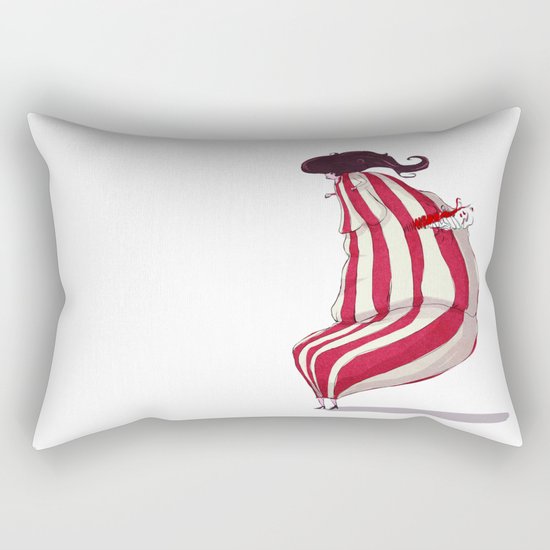 fat(fi)ness #2 Rectangular Pillow