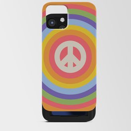 Rainbow Peace iPhone Card Case