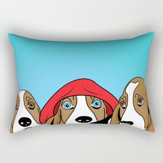 dogs Rectangular Pillow